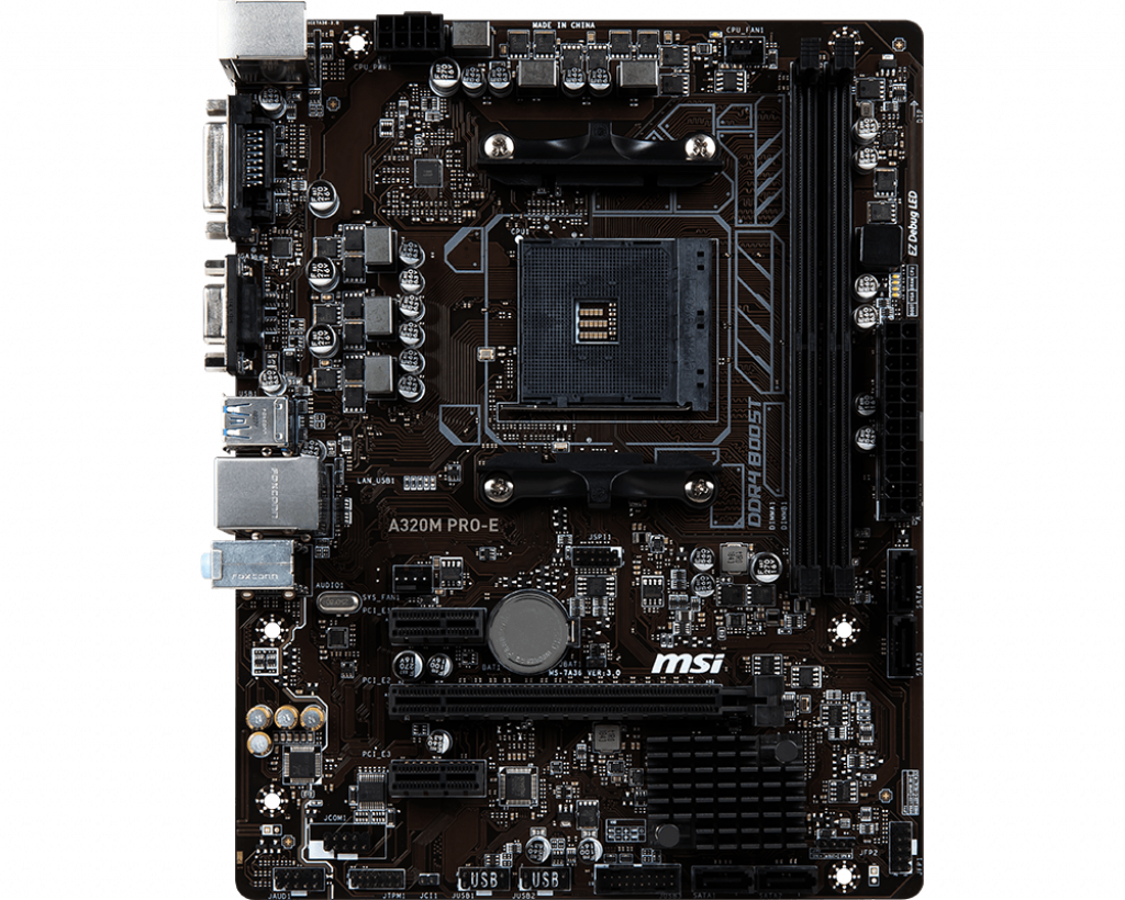 MSI AMDAM4 (A320M PROE) Motherboard